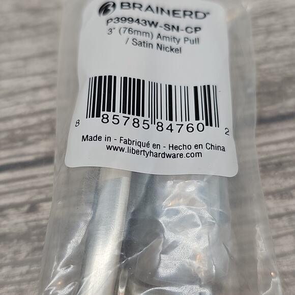 Brainerd 3" Amity Cabinet/Drawer Pull•Satin Nickel•11 pcs (P39943W-SN-CP) [X] - Picture 5 of 9